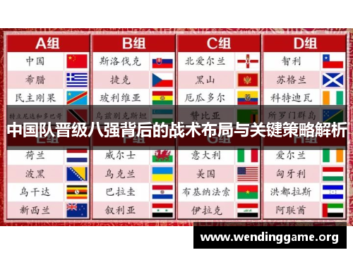 中国队晋级八强背后的战术布局与关键策略解析