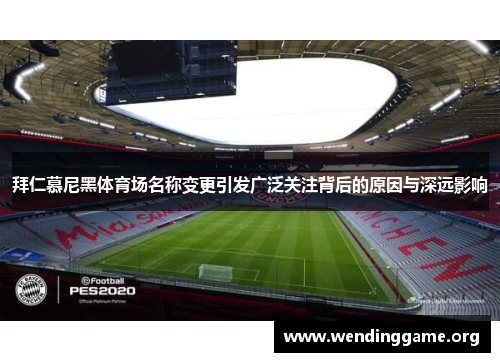 拜仁慕尼黑体育场名称变更引发广泛关注背后的原因与深远影响